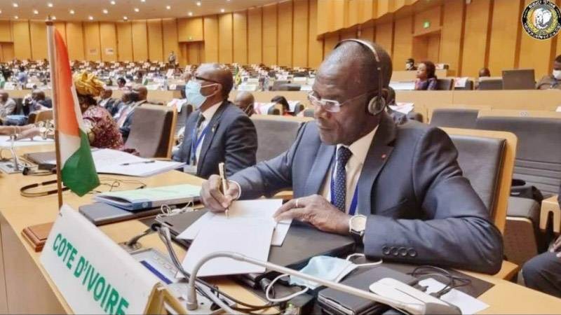 Le ministre de l'Intérieur et de la Sécurité, le général Vagondo Diomandé. (Ph: Dr)