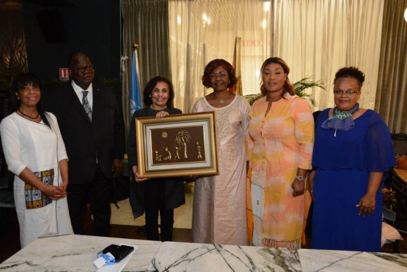 La ministre Nialé Kaba s'est réjouie de cette rencontre. (DR)