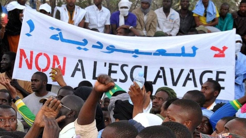 Manifestation contre l'esclavage en Mauritanie, BBC. (Ph: Dr)