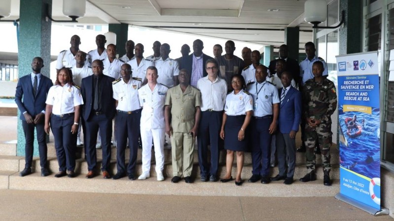 Photo de famille à l'issue de la formation. (DR) 