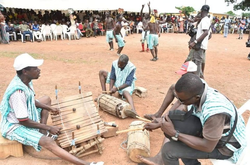 Bouna était au son du balafon lobi