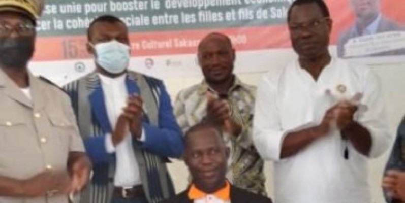 Arthur Kouamé, délegué du Conseil, investi. (DR)