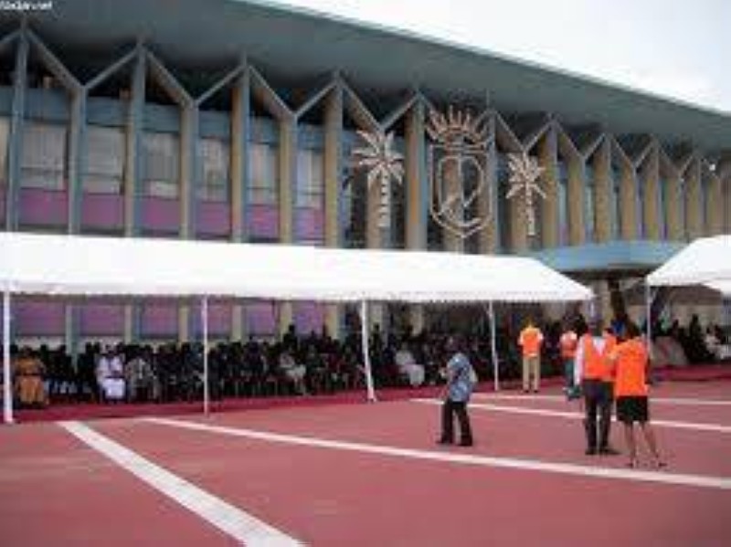 Le palais présidentiel de Côte d'Ivoire. (DR)
