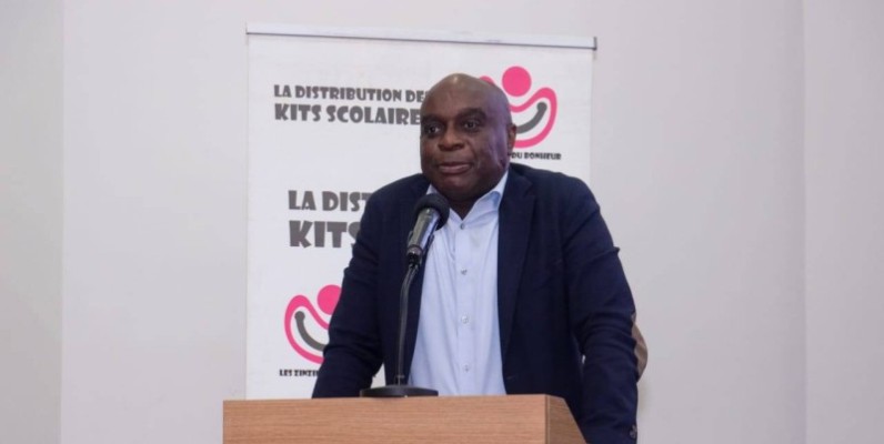 Dr Magloire Amichia, président de l'Association ''Les Zinzins du bonheur''. (DR)