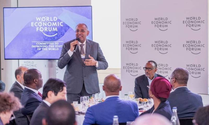 Le Premier ministre Patrick Achi au World economic forum. (Ph: Dr)
