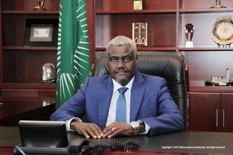 Le président de la Commission de l’UA, Moussa FAKI MAHAMAT