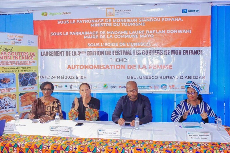 Le lancement s'est déroulé sur les installations du bureau de l'Unesco, à Cocody. (Dr)
