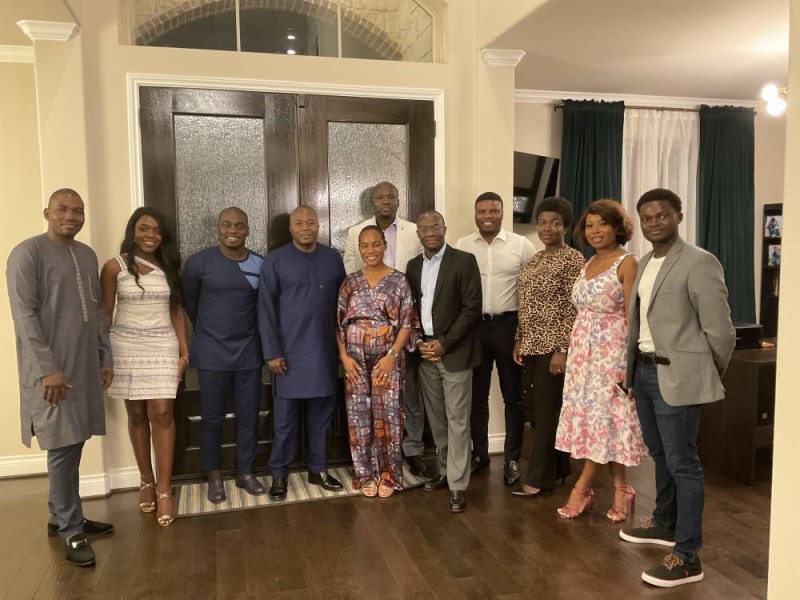 L’Ambassadeur Ibrahima Touré rencontre les Ivoiriens de Houston