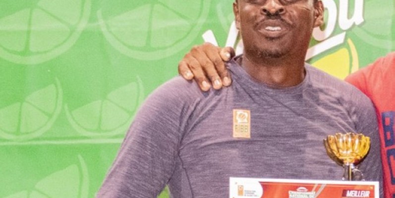 Sosthène Koné, entraîneur d’Azur basket-ball club. (Ph: Dr)