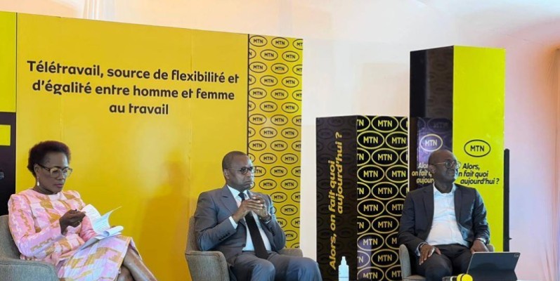 Mme Agnès Kraidy était la modératrice du panel. (DR)