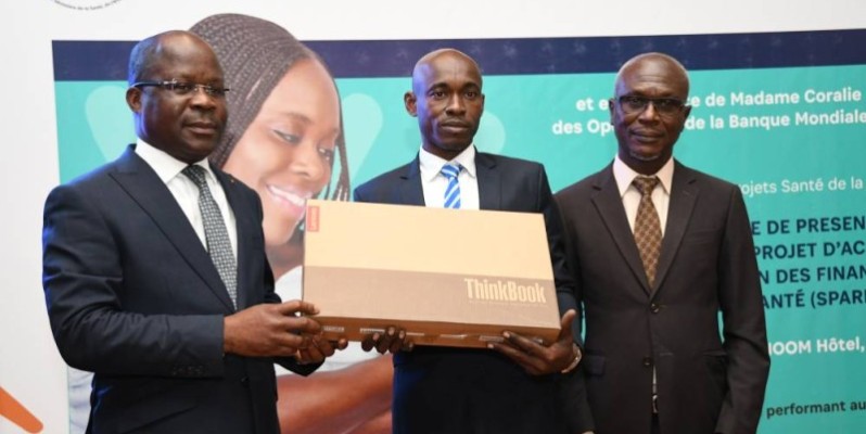 Pierre N’Gou Dimba s’est réjoui de l’état d’avancement de ce programme au regard des décaissements obtenus avec un taux de 70%. (Ph: Dr)