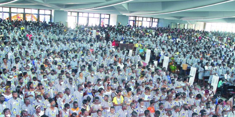 Les jeunes de l'archidiocèse d'Abidjan. (DR)