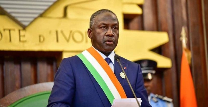 Adama Bictogo, nouveau président de l'Assemblée nationale. (Ph: Dr)