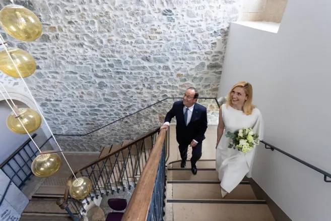 François Hollande et Julie Gayet se sont mariés. (Ph: Dr)