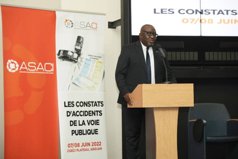 Mamadou Koné président de l'Asaci. (DR)