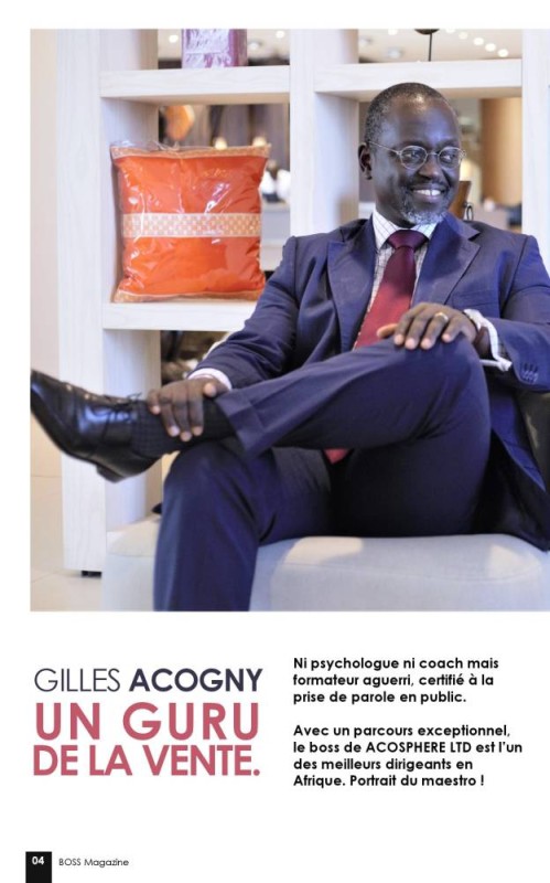 Gilles Acogny, Directeur Général d’Acosphere Ltd. (DR)