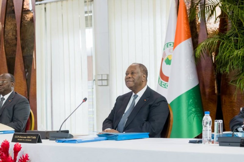 Le président Ouattara