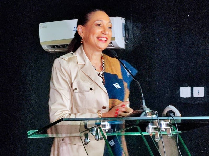 Francoise Remarck a souhaité la multiplication de ce genre de rencontres au bénéfice des étudiants de l'Insaac. (Ph: Dr)