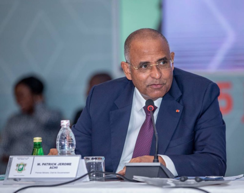Le Premier ministre ivoirien, Patrick Achi. (Ph: Dr)