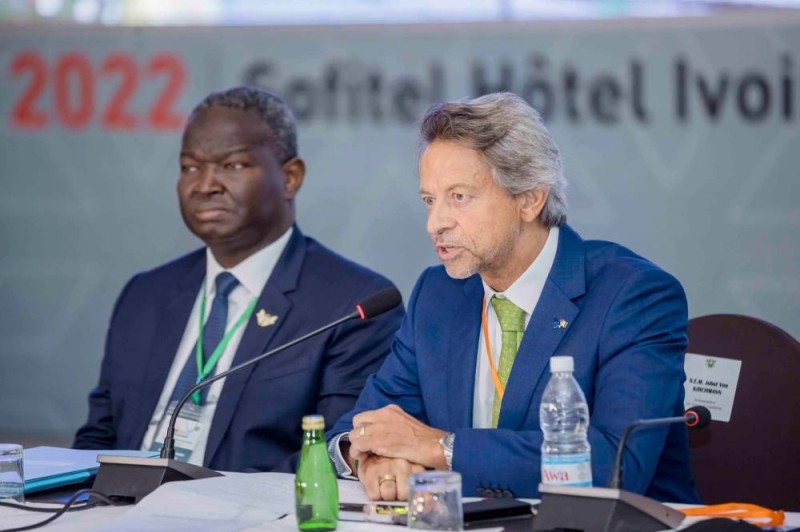 L'ambassadeur de l'Union Européenne (UE) en Côte d'Ivoire, Jobst von Kirchmann