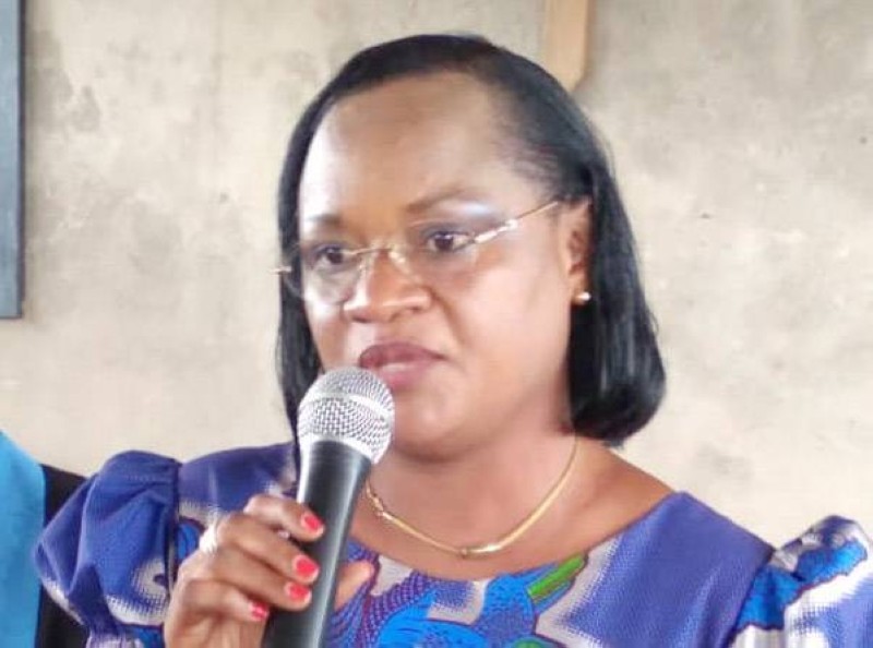 Moya Sabine, présidente des femmes atchans. (Ph: Dr)