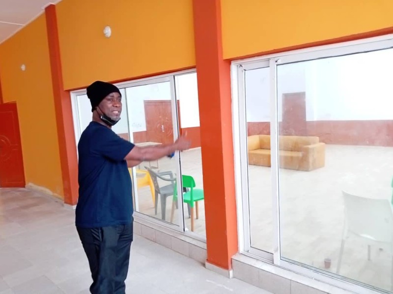 Georges Momboye réalise un rêve. (DR)