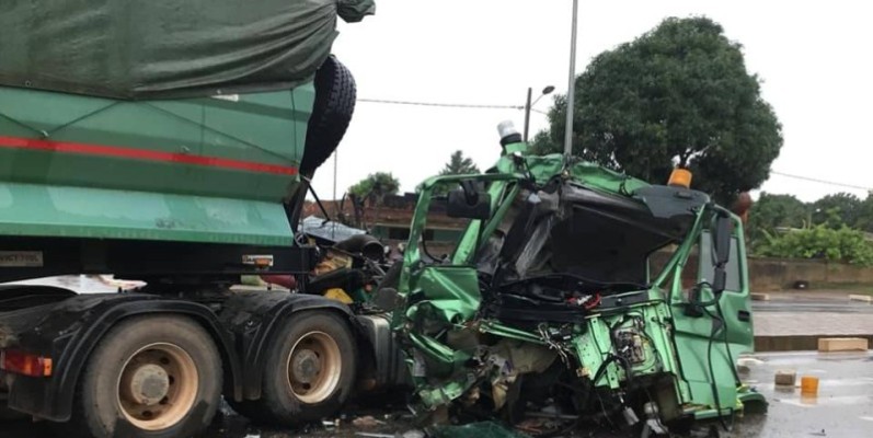 L'accident était violent. (DR)