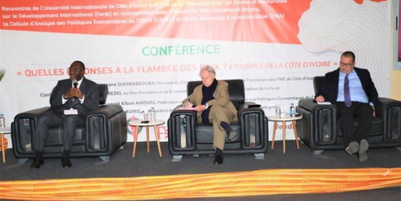 Pour Pr Alban Ahouré, il n'existe pas de solutions uniques à la flambée des prix. (DR)