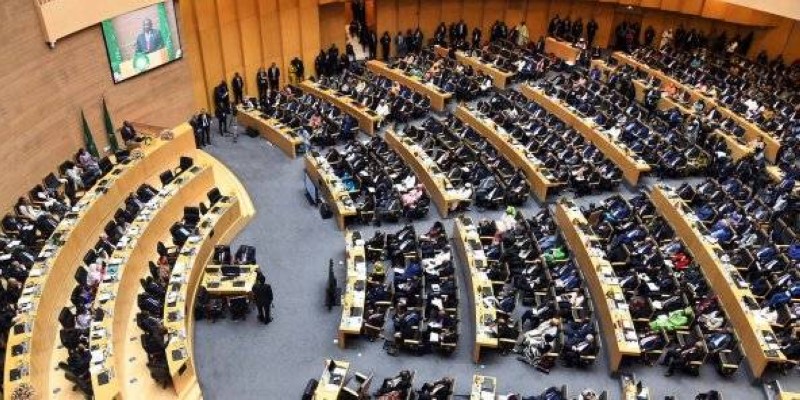 Volodymyr Zelensky a parlé à l'Union africaine ce lundi 20 juin 2022. (Ph: Dr)