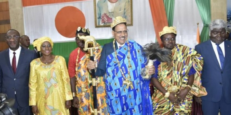 Mohamed Bazoum a été fait citoyen d’honneur de la ville d’Abidjan. (Ph: Dr)