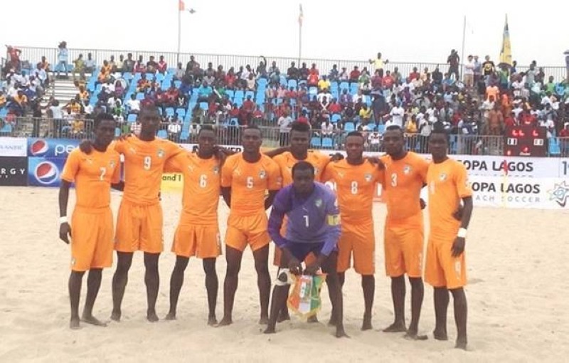 Eléphants-Beach Soccer. (DR)