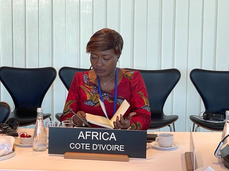 Le Professeur Mariatou Koné, ministre de l'Education nationale et de l'Alphabétisation