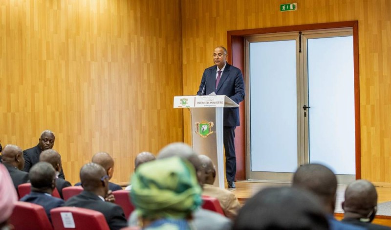 Le Premier ministre Patrick Achi a lancé les négociations avec les partenaires sociaux. (Ph: Dr)