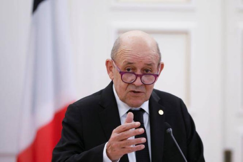 Jean-Yves Le Drian, ministre français des Affaires étrangères. (Ph: Dr)