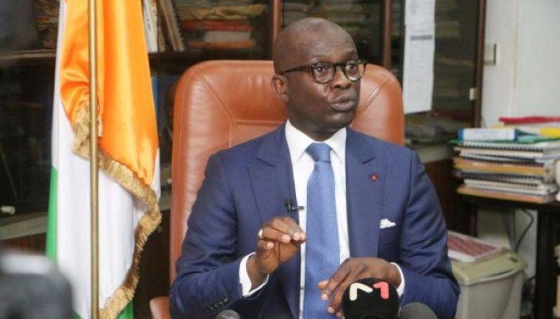 Le Procureur de la République Richard Adou