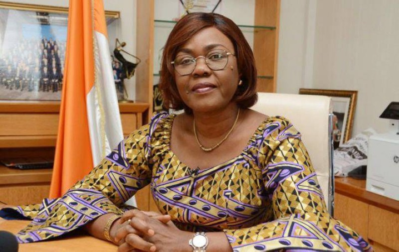 La ministre du Plan et du Développement, Nialé Kaba. (Ph: Dr)