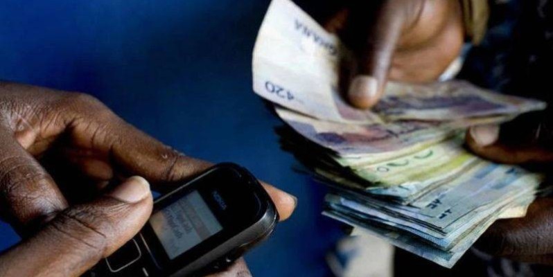 Une transaction par mobile money. (Ph: Dr)