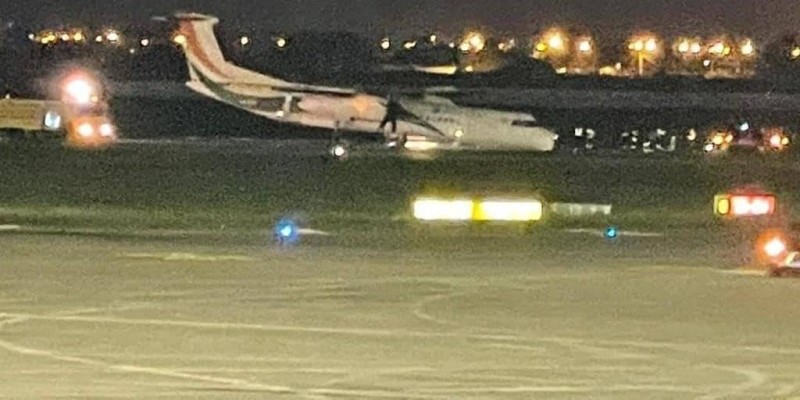 L'avion de la compagnie Air Côte d’Ivoire qui a évité le crash. (Ph: Aregialedis)