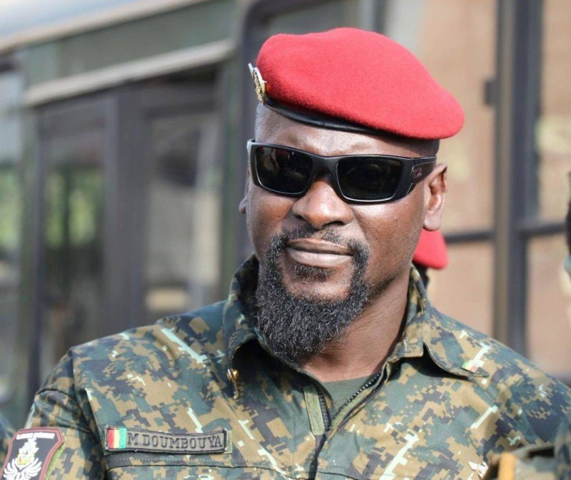 Le Colonel Mamadi Doumbouya