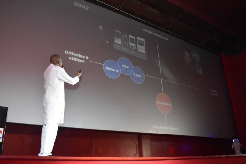 Dr Alain Capochichi lors de la keynote en mai 2022