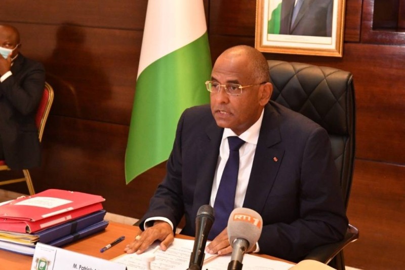 Le Premier ministre Patrick Achi