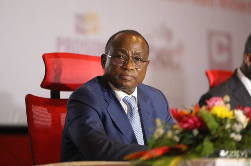 Le ministre N'guessan Koffi