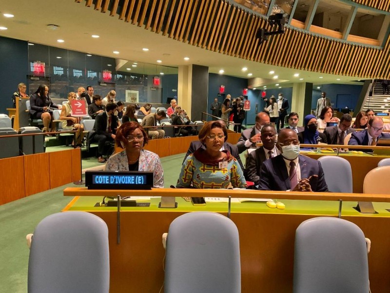 Nialé Kaba conduit la délégation ivoirienne à New York. (DR)