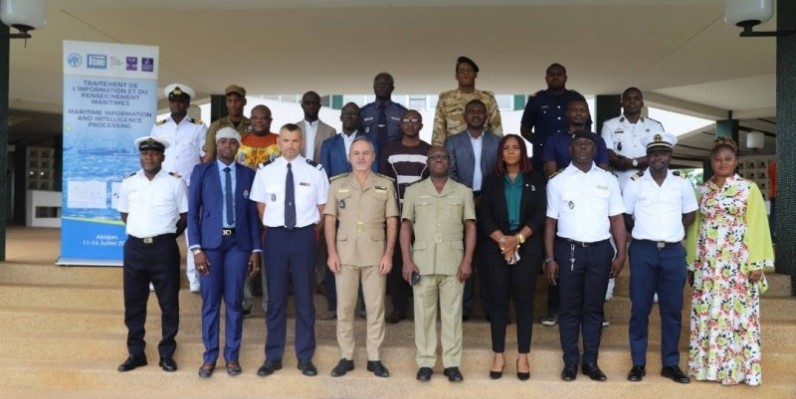 Les participants à ce stage proviennent de 10 Etats du golfe de Guinée. (DR)
