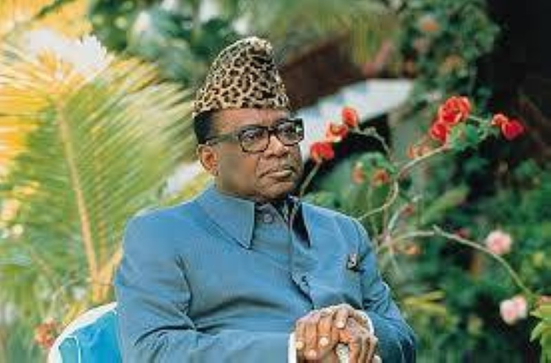 L'ancien président zaïrois, Mobutu Sese Seko. (Ph: Dr)