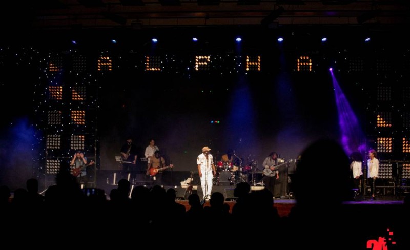 Alpha Blondy a égayé le public. (DR)