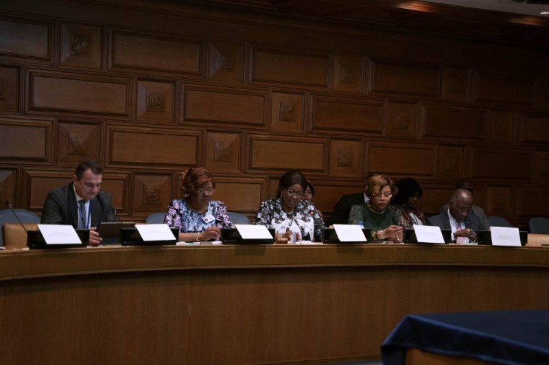 Les ministres Nialé Kaba et Nassénéba Touré sont à New York. (DR)