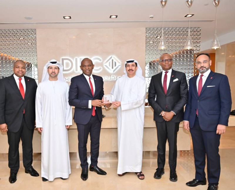 Le Président du Groupe UBA, Tony O. Elumelu lors du lancement de la nouvelle filiale de UBA à Dubaï