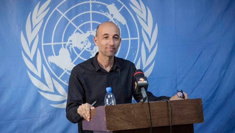 Olivier Salgado, porte-parole de la Minusma, expulsé du Mali. (Ph: Dr)