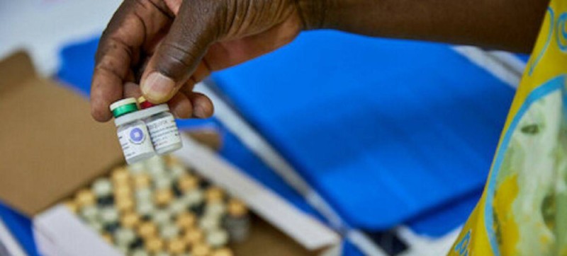 Des doses de vaccin contre le paludisme dans une clinique du Kenya.